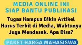 Media online ini memberikan solusi terbaik dengan jasa publikasi super hemat bagi mahasiswa. Hubungi WA Center: 0853 1555 7788. (Dok. Rilispers.com)