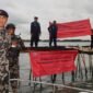 Praktek Pemagaran Laut di Tangerang. (Dok. kkp.go.id)

