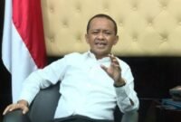 Menteri Energi dan Sumber Daya Mineral (ESDM) Bahlil Lahadalia. (Facbook.com/@Bahlil Lahadalia)

