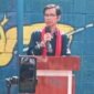 Kasek SMP Negeri 2 Tanjungsari, Sudrajat, mengucapkan apresiasinya kepada seluruh orang tua yang diinisiasi para koordinator kelas. ( Dok.Hallojabar.com / Dody Nsh