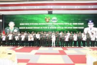 Penandatanganan Komitmen Bersama juga dilakukan oleh Pemerintah Kabupaten/Kota lainnya dan Kodim di bawah Kodam Jaya dan Kodam III/Siliwangi di tempat yang sama. ( Dok Hallojabar.com / Siti )