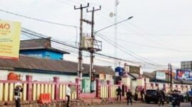 Kepala UPTD Pasar Tanjungsari, Mohamad Nasir, SE., menekankan pentingnya kolaborasi antar instansi terkait, untuk mengatasi masalah ini. ( Dok.Hallojabar.com / Dody Nsh )