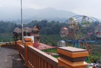 Arena Wisata Barokah Bhakti Jalan Panundaan Desa/ Kecamatan Rancakalong, tempat liburan keluarga yang ramah biaya. ( Dok.Halloabar.com / Dody Nsh )