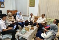 Biro Hukum dan HAM Setda Provinsi Jawa Barat berkunjung ke Sekretariat DPRD Kabupaten Sumedang ( Dok.Hallojabar.com / Siti Kowati ) 