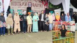 Acara pembagian santunan diberikan langsung Dhyra Wafa Fadilla selaku Owner Putra Pajajaran Enterprise ( Dody Nsh )